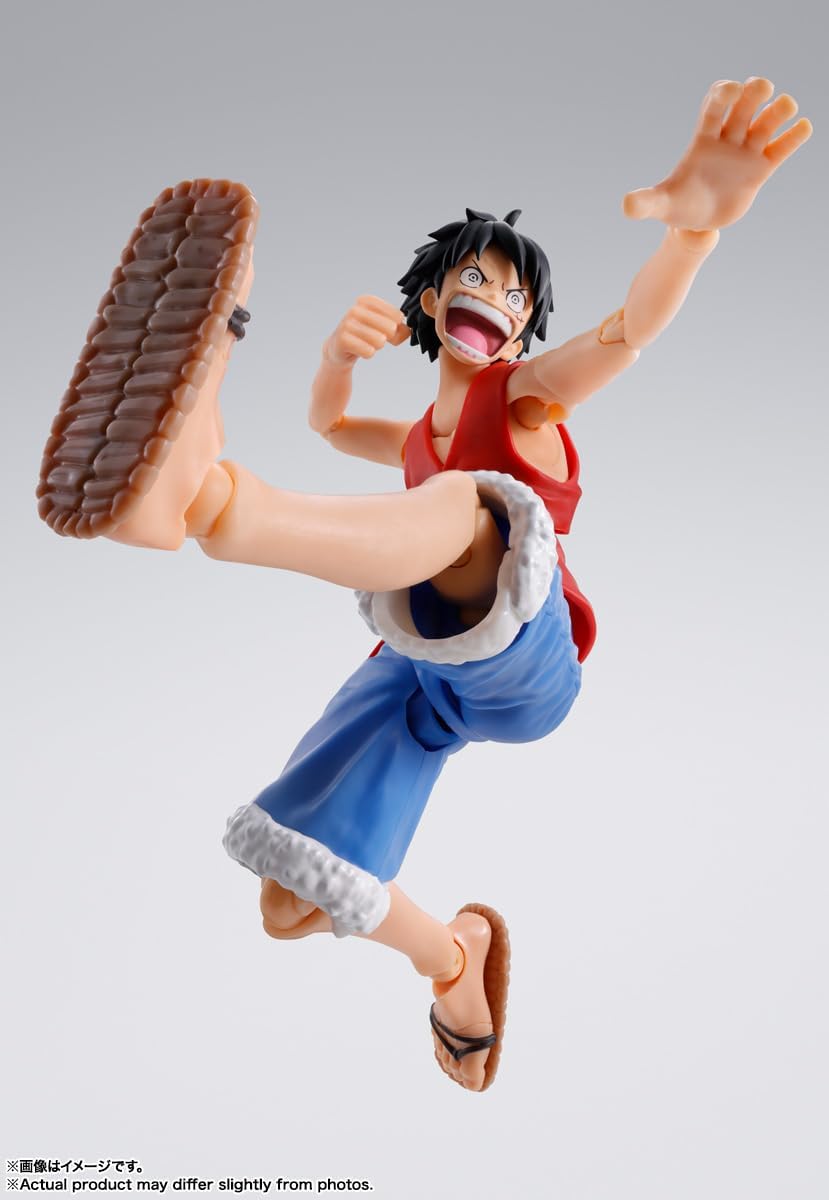フィギュアーツ ONE PIECE モンキー・D・ルフィ -冒険の夜明け- 約145mm ABS&PVC製 塗装済み可動フィギュア