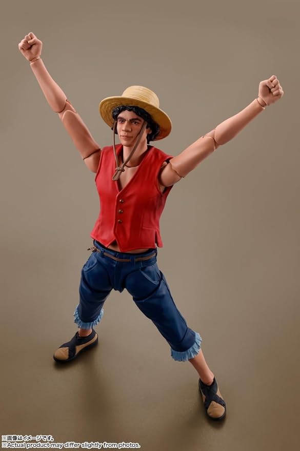 フィギュアーツ モンキー・D・ルフィ(A Netflix Series: ONE PIECE) 約145mm PVC&ABS製 塗装済み可動フィギュア