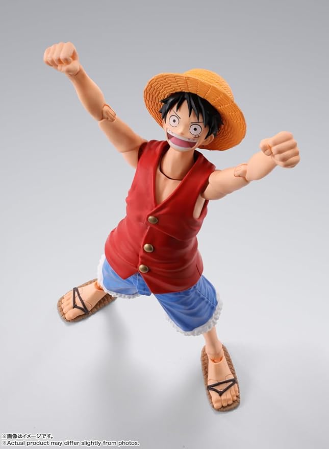 フィギュアーツ ONE PIECE モンキー・D・ルフィ -冒険の夜明け- 約145mm ABS&PVC製 塗装済み可動フィギュア
