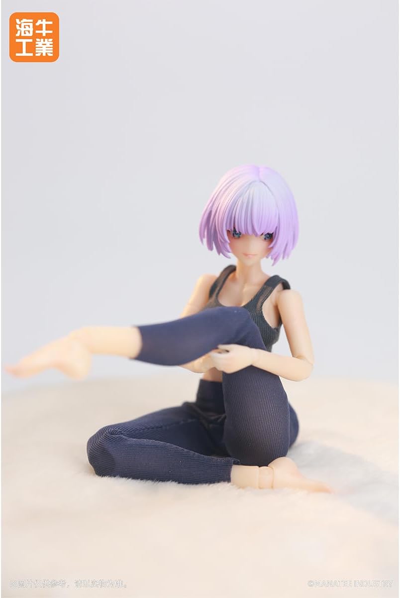 HiPlay 海牛工業 1/12 記念限定版-ヨガデー イナンナ sexy Mex-01 パープルヘア 可動フィギュア 塗装済み 完成品