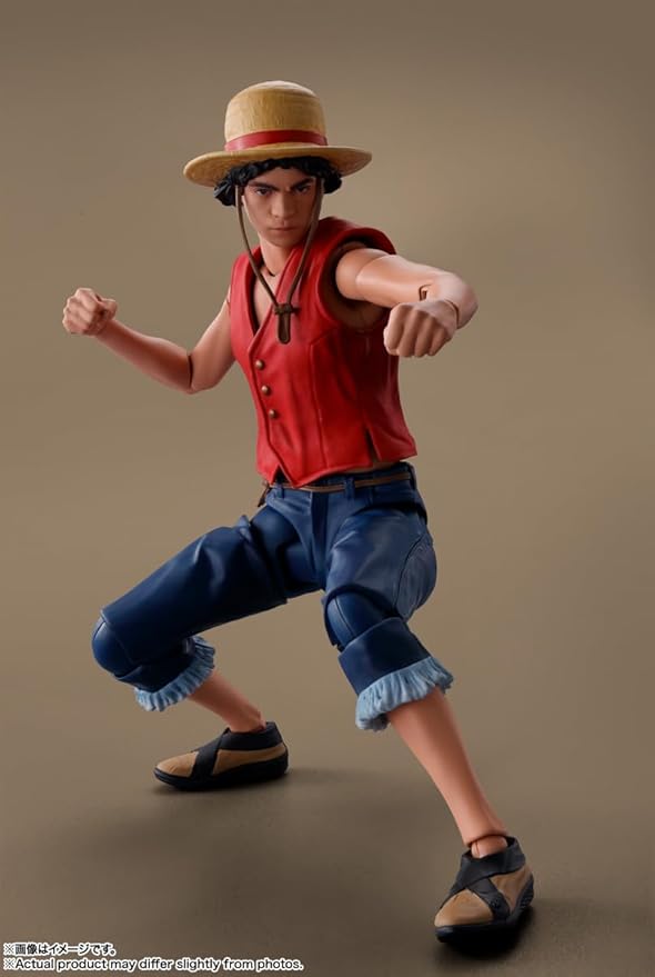 フィギュアーツ モンキー・D・ルフィ(A Netflix Series: ONE PIECE) 約145mm PVC&ABS製 塗装済み可動フィギュア