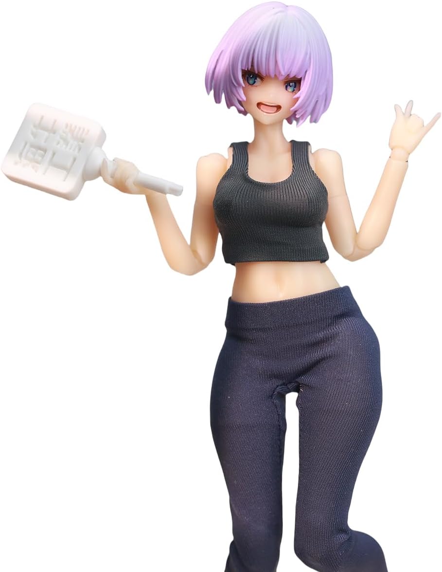 HiPlay 海牛工業 1/12 記念限定版-ヨガデー イナンナ sexy Mex-01 パープルヘア 可動フィギュア 塗装済み 完成品