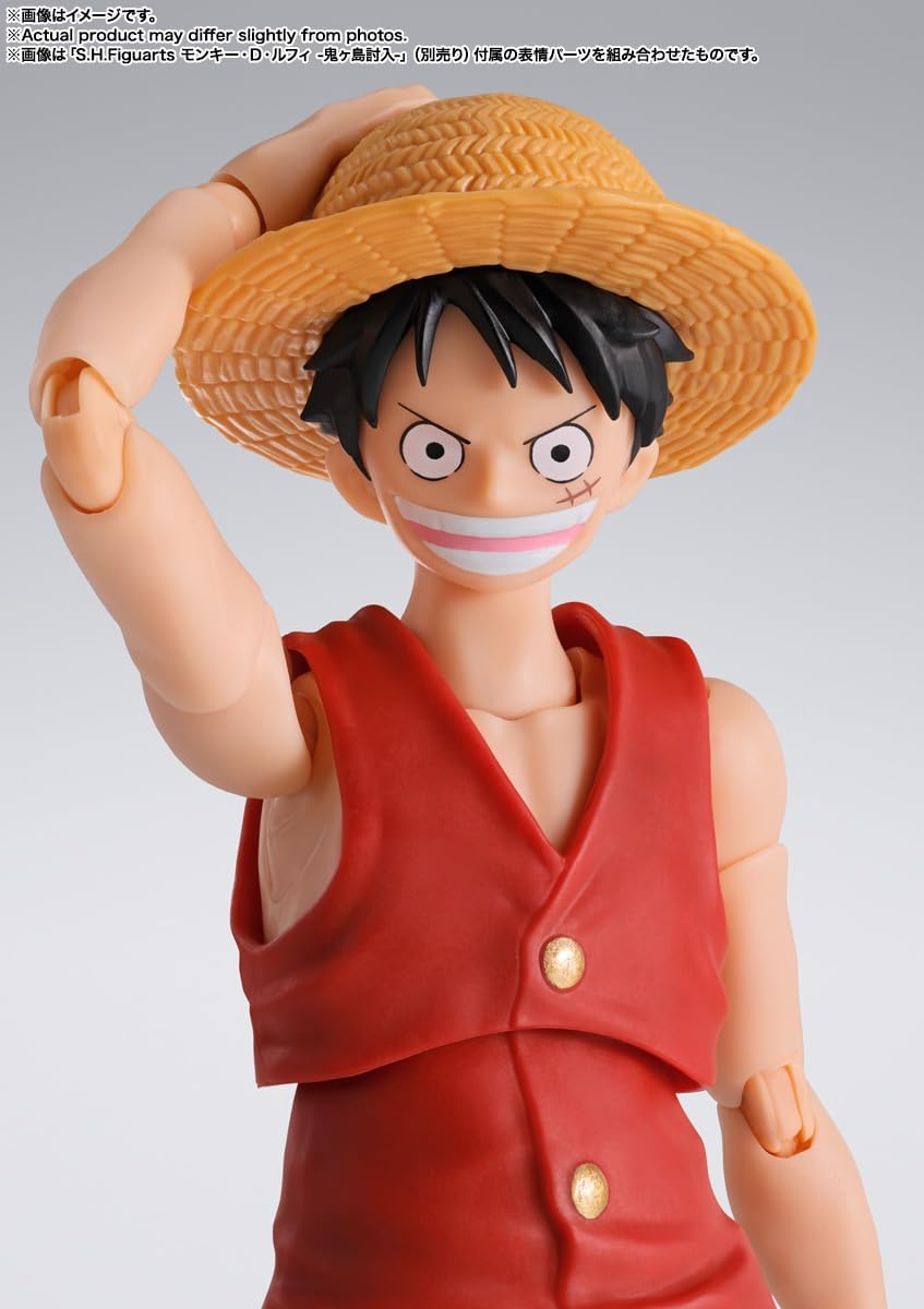 フィギュアーツ ONE PIECE モンキー・D・ルフィ -冒険の夜明け- 約145mm ABS&PVC製 塗装済み可動フィギュア