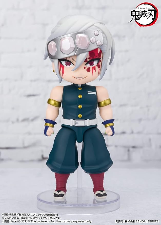 Figuarts mini 鬼滅の刃 宇髄天元 音の呼吸 約100mm 塗装済み可動フィギュア