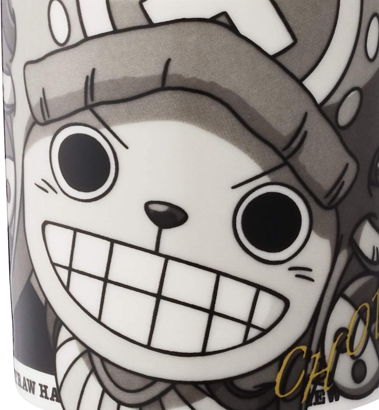 Caneca monocromática "One Piece" da Kanesho Pottery, 8 cm, 121115