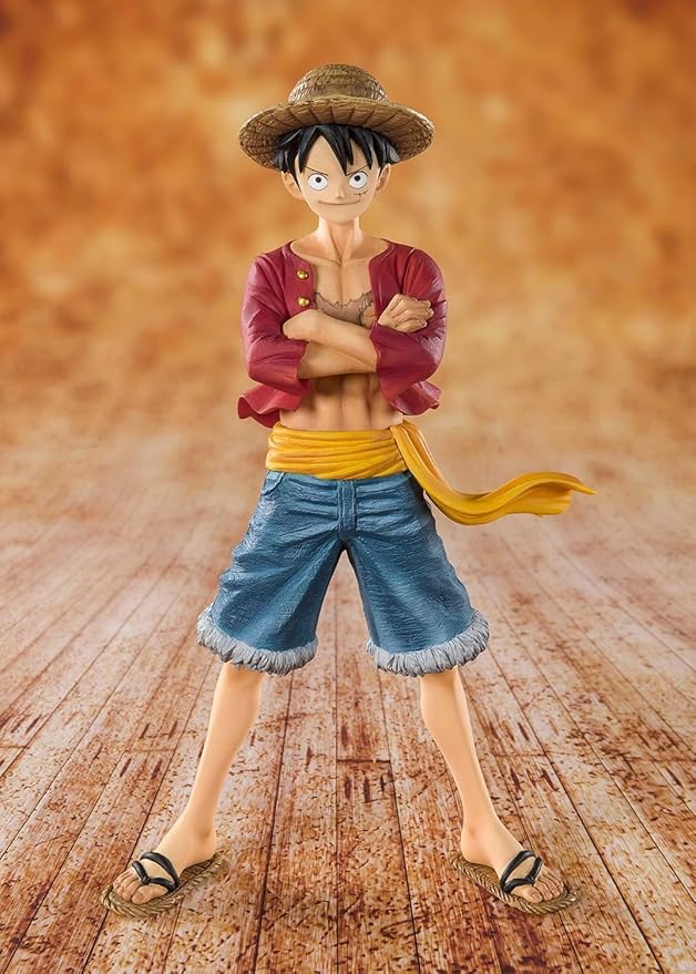 フィギュアーツZERO ONE PIECE 麦わらのルフィ(再販版) 約140mm PVC&ABS製 塗装済み可動フィギュア