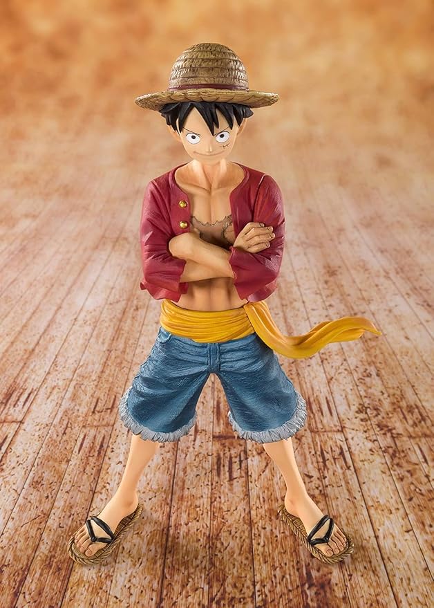 フィギュアーツZERO ONE PIECE 麦わらのルフィ(再販版) 約140mm PVC&ABS製 塗装済み可動フィギュア