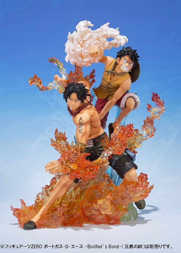 ィギュアーツZERO ONE PIECE ポートガス・D・エース -Brother's Bond-(兄弟の絆) 約155mm PVC&ABS製 塗装済み完成品フィギュア