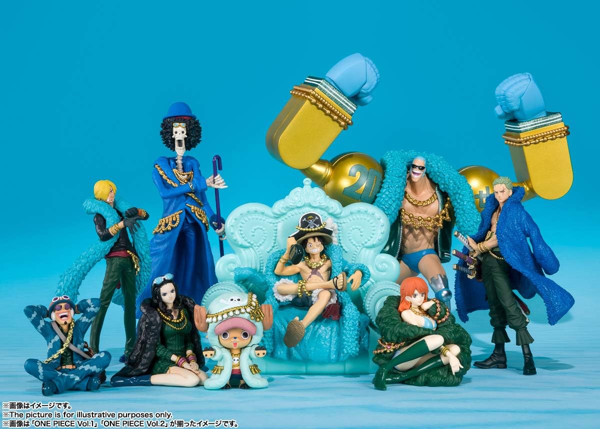 TAMASHII BOX ONE PIECE Vol.1 (BOX) 約48~180mm PVC&ABS製 塗装済み完成品フィギュア