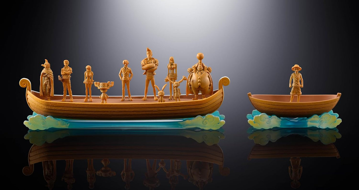 超合金 ONE PIECE ゴーイング・メリー号 -ONE PIECE アニメ25周年 Memorial edition- 約280mm PVC&ABS&ダイキャスト製 塗装済み可動フィギュア