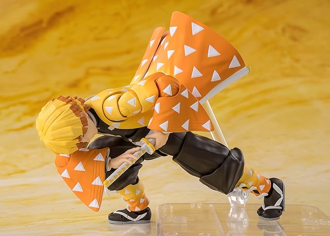 フィギュアーツ 鬼滅の刃 我妻善逸 約140mm PVC&ABS製 塗装済み可動フィギュア 過去1か月で50点以上購入されました
