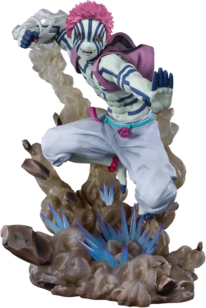 フィギュアーツZERO 鬼滅の刃 猗窩座 上弦の参 約180mm PVC・ABS製 塗装済み完成品フィギュア