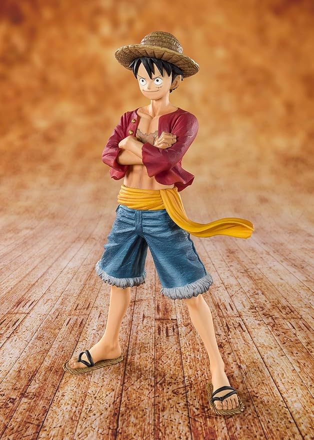 フィギュアーツZERO ONE PIECE 麦わらのルフィ(再販版) 約140mm PVC&ABS製 塗装済み可動フィギュア