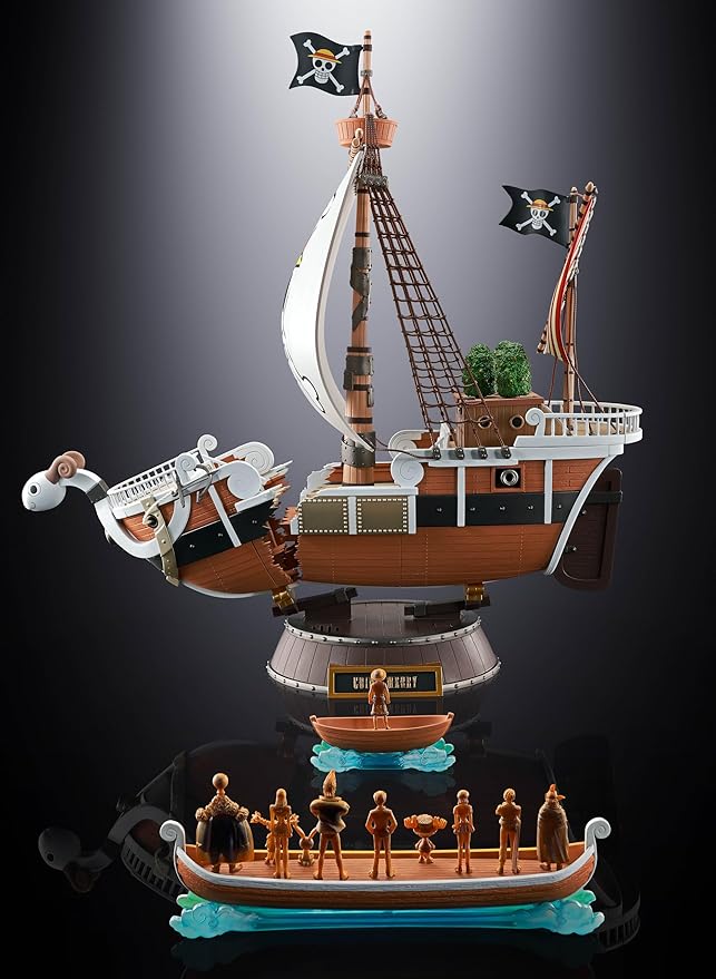 超合金 ONE PIECE ゴーイング・メリー号 -ONE PIECE アニメ25周年 Memorial edition- 約280mm PVC&ABS&ダイキャスト製 塗装済み可動フィギュア