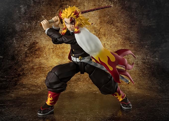フィギュアーツ 鬼滅の刃 煉獄杏寿郎 約150mm PVC&ABS製 塗装済み可動フィギュア