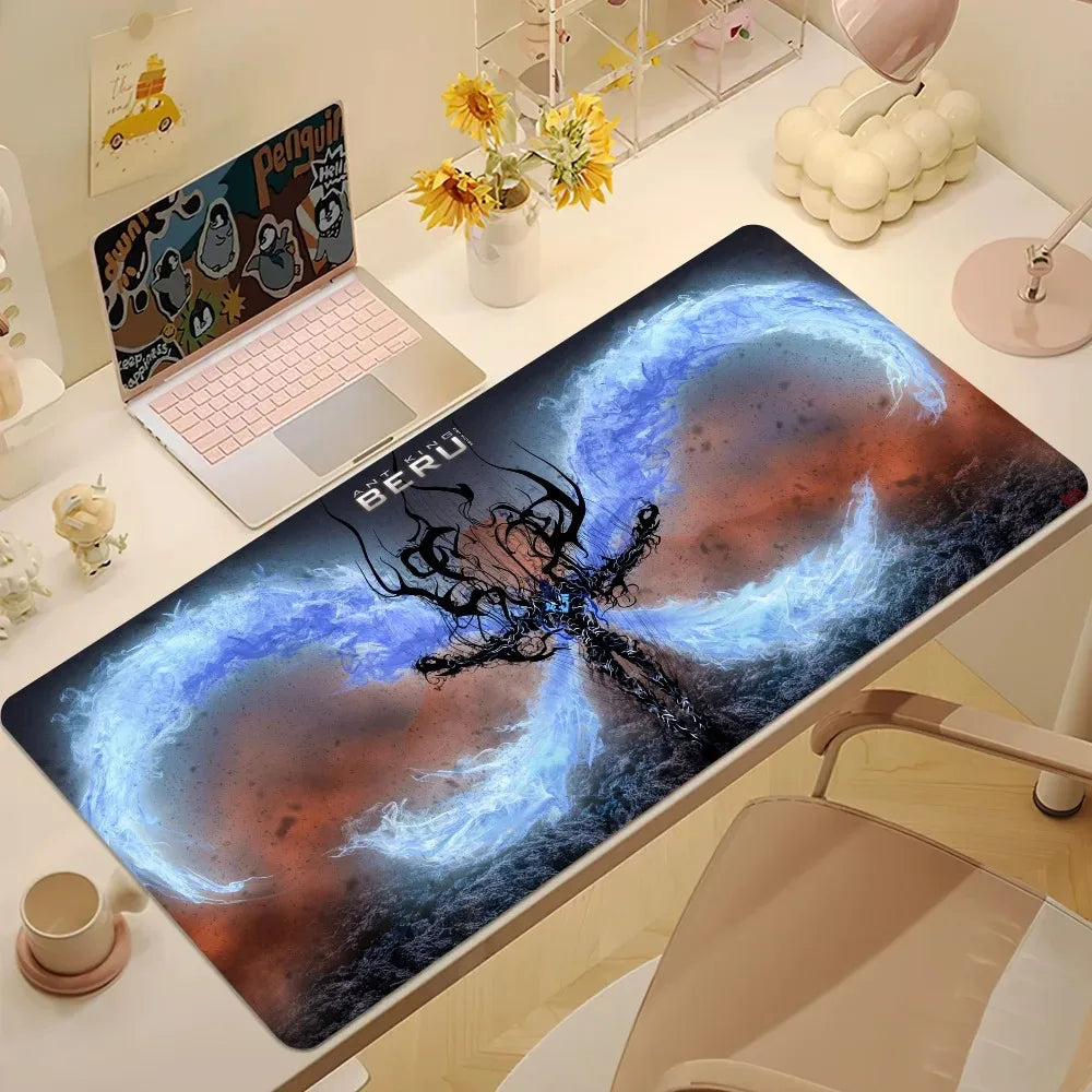 Comic Solo Leveling Mouse Pad Laptop PC Large MicePads Desk Gaming Office Stitched Edges Keyboard Mat Non-Slip Rubber Carpet
