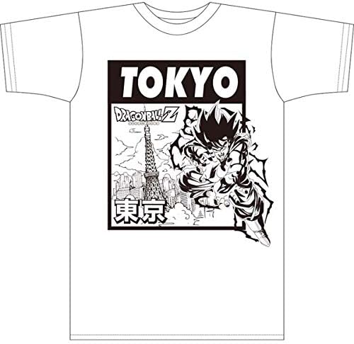 ドラゴンボールZ 日本限定ボトルTシャツ 東京/白 L