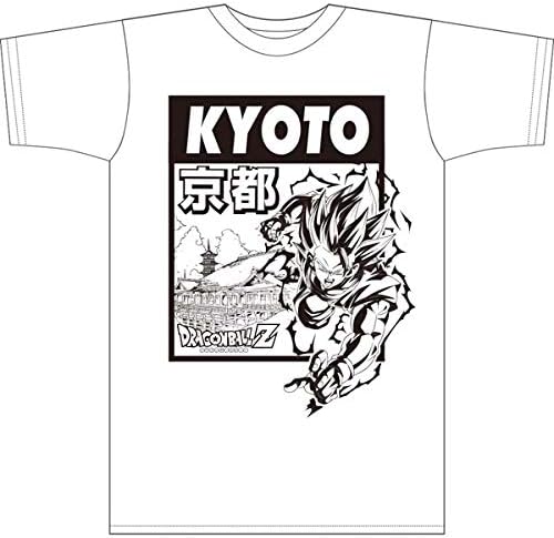 ドラゴンボールZ 日本限定ボトルTシャツ 京都/白 L