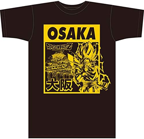 ドラゴンボールZ 日本限定ボトルTシャツ 大阪/黒 L