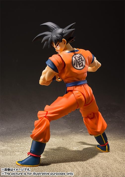 TAMASHII NATIONS S.H.フィギュアーツ ドラゴンボール 孫悟空-地球育ちのサイヤ人- 約140mm ABS&PVC製 塗装済み可動フィギュア