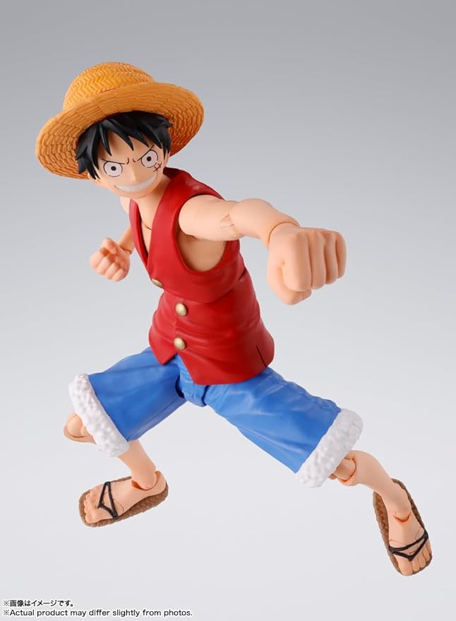 フィギュアーツ ONE PIECE モンキー・D・ルフィ -冒険の夜明け- 約145mm ABS&PVC製 塗装済み可動フィギュア