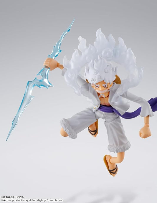 フィギュアーツ ONE PIECE モンキー・D・ルフィ -ギア5- 約155mm PVC&ABS製 塗装済み可動フィギュア