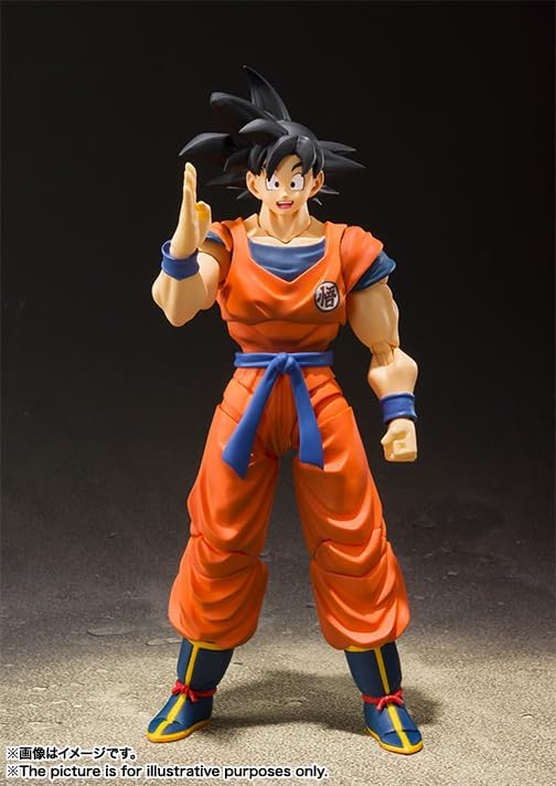 TAMASHII NATIONS S.H.フィギュアーツ ドラゴンボール 孫悟空-地球育ちのサイヤ人- 約140mm ABS&PVC製 塗装済み可動フィギュア
