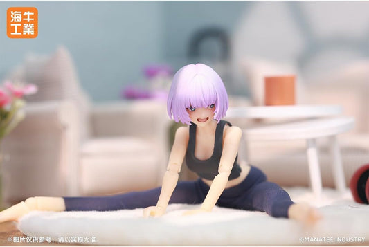 HiPlay 海牛工業 1/12 記念限定版-ヨガデー イナンナ sexy  Mex-01 パープルヘア 可動フィギュア 塗装済み 完成品