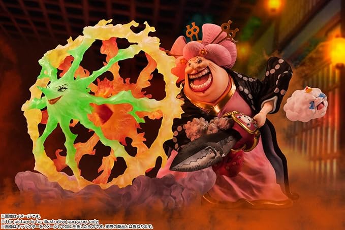 フィギュアーツZERO ONE PIECE [超激戦] シャーロット・リンリン -花魁おリン 鬼ヶ島怪物決戦- 約310mm ABS&PVC製 塗装済み完成品フィギュア