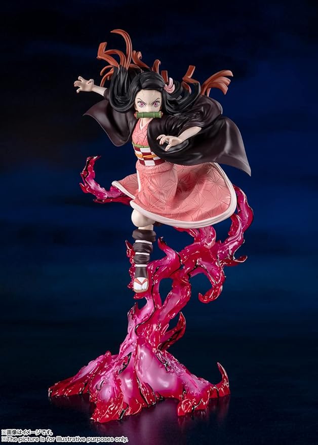 フィギュアーツZERO 鬼滅の刃 竈門襧豆子 血鬼術 約240mm PVC・ABS製 塗装済み完成品フィギュア BAS61514