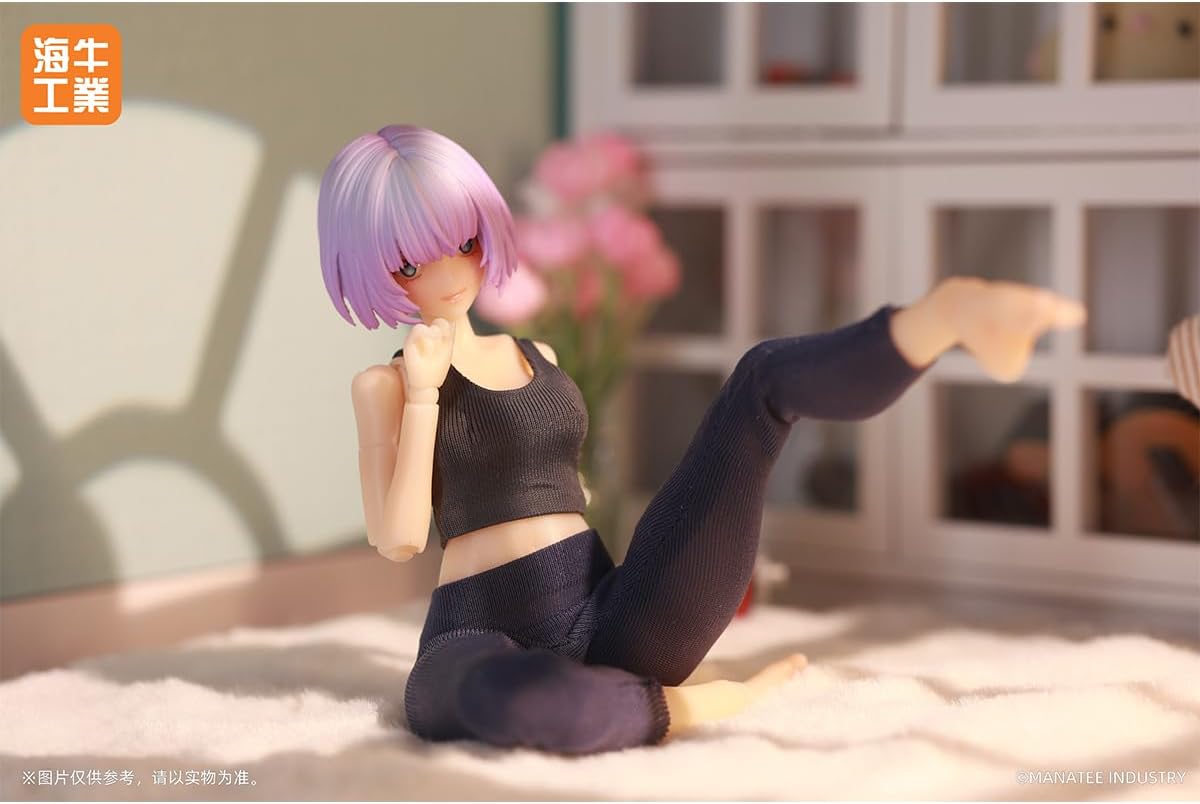 HiPlay 海牛工業 1/12 記念限定版-ヨガデー イナンナ sexy  Mex-01 パープルヘア 可動フィギュア 塗装済み 完成品