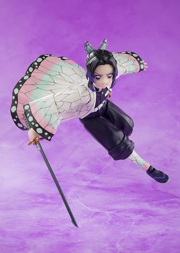 フィギュアーツ 鬼滅の刃 胡蝶しのぶ 約130mm PVC&ABS製 塗装済み可動フィギュア