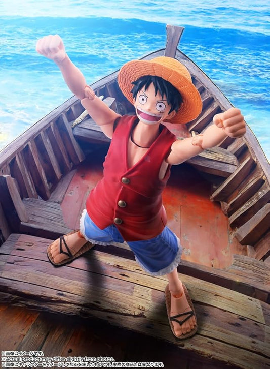 フィギュアーツ ONE PIECE モンキー・D・ルフィ -冒険の夜明け- 約145mm ABS&PVC製 塗装済み可動フィギュア