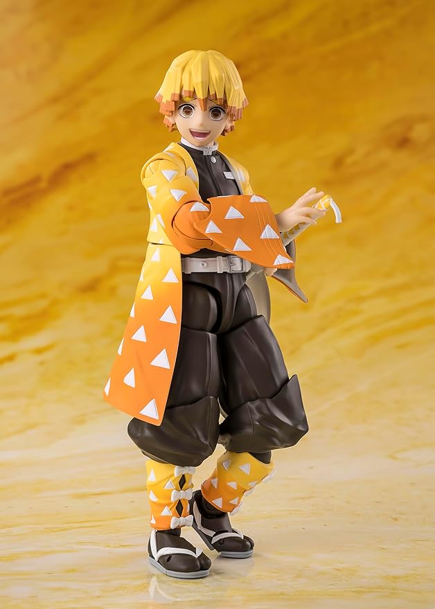 フィギュアーツ 鬼滅の刃 我妻善逸 約140mm PVC&ABS製 塗装済み可動フィギュア 過去1か月で50点以上購入されました