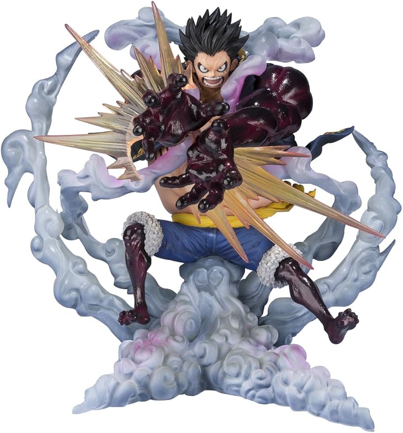 フィギュアーツZERO ONE PIECE ［EXTRA BATTLE］モンキー・Ｄ・ルフィ ギア4 ―獅子・バズーカ―（再販版） 約180mm ABS&PVC製 塗装済み完成品フィギュア