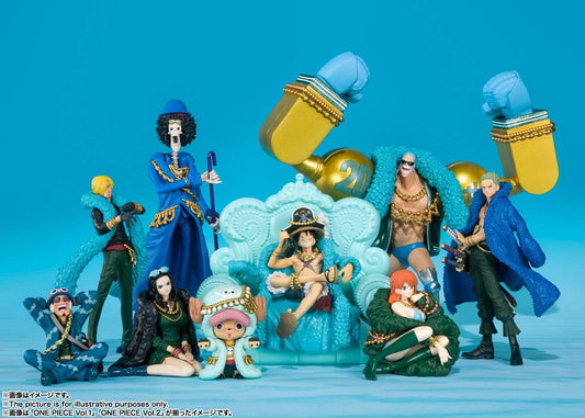 TAMASHII BOX ONE PIECE Vol.1 (BOX) 約48~180mm PVC&ABS製 塗装済み完成品フィギュア