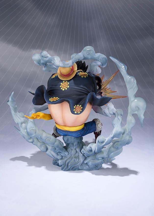 フィギュアーツZERO ONE PIECE ［EXTRA BATTLE］モンキー・Ｄ・ルフィ ギア4 ―獅子・バズーカ―（再販版） 約180mm ABS&PVC製 塗装済み完成品フィギュア