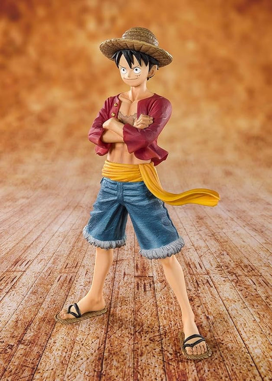 フィギュアーツZERO ONE PIECE 麦わらのルフィ(再販版) 約140mm PVC&ABS製 塗装済み可動フィギュア