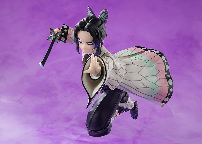 フィギュアーツ 鬼滅の刃 胡蝶しのぶ 約130mm PVC&ABS製 塗装済み可動フィギュア