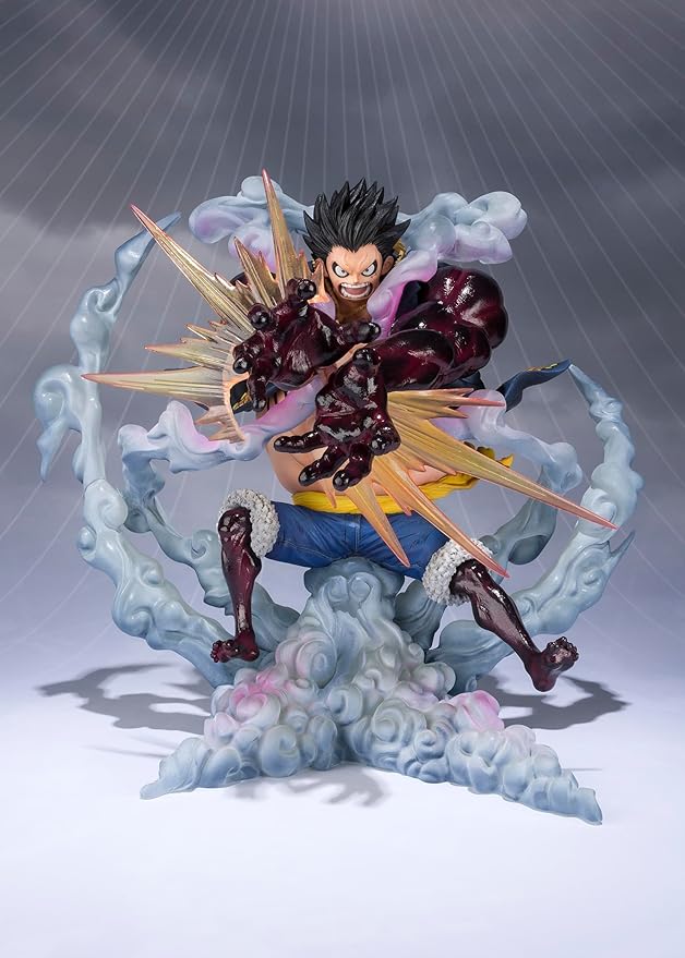 フィギュアーツZERO ONE PIECE ［EXTRA BATTLE］モンキー・Ｄ・ルフィ ギア4 ―獅子・バズーカ―（再販版） 約180mm ABS&PVC製 塗装済み完成品フィギュア