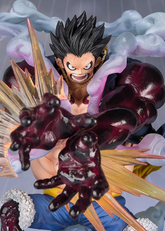Figuarts ZERO ONE PIECE [EXTRA BATTLE] Monkey D. Luffy Gear 4 -Lion Bazooka- (Edição de Relançamento) Figura completa pré-pintada em ABS e PVC de aproximadamente 180 mm