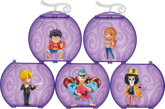 ワンピの実 復刻の第一海戦 × 全5種セット 悪魔の実カプセル付き From TV animation ONE PIECE フルコンプ ガチャガチャ カプセルトイ
