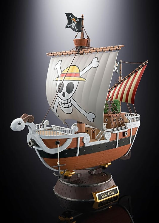 超合金 ONE PIECE ゴーイング・メリー号 -ONE PIECE アニメ25周年 Memorial edition- 約280mm PVC&ABS&ダイキャスト製 塗装済み可動フィギュア