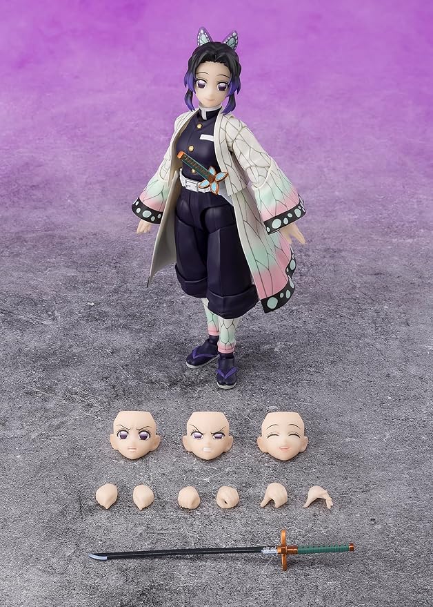 フィギュアーツ 鬼滅の刃 胡蝶しのぶ 約130mm PVC&ABS製 塗装済み可動フィギュア