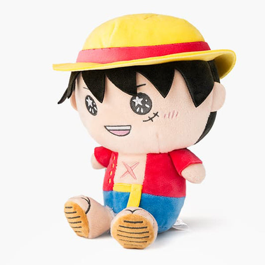 【ワンピース】キラキラおめめのぬいぐるみ ルフィ