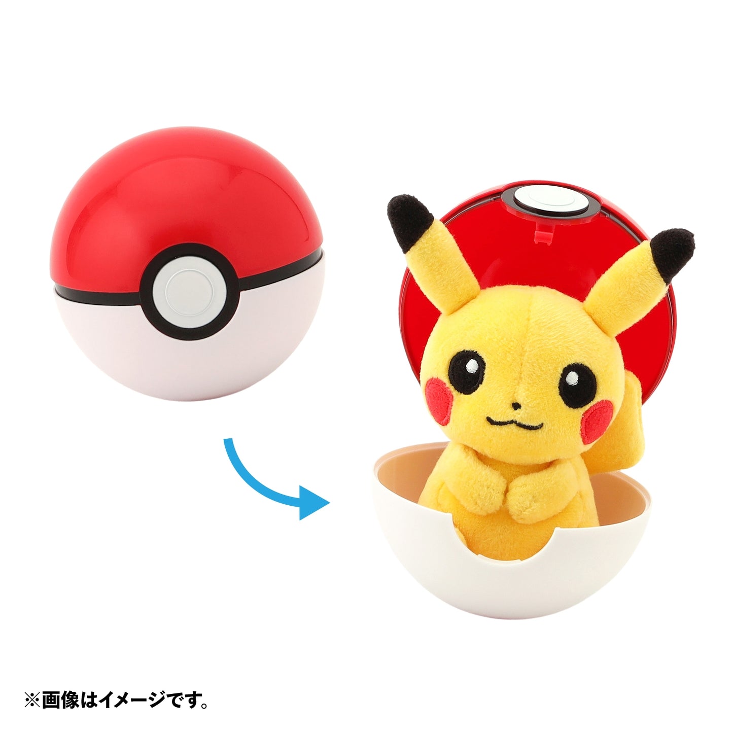 ぬいぐるみバッジ in モンスターボールケース vol.1